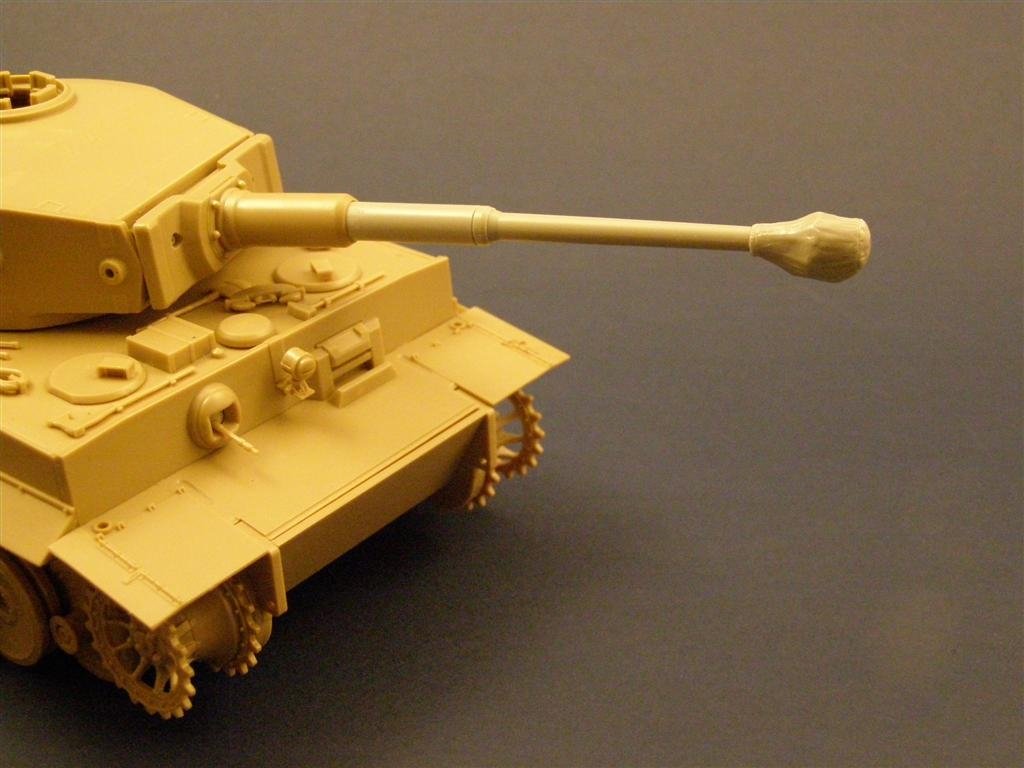 Panzer Art RE35-036 Barrel wtih canvas cover for Tiger I tank (early) 1/35 – zdjęcie 5