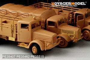 Camion cargo allemand Bussing Nag L4500S 4x2 de la Seconde Guerre mondiale, modèle Voyager PE35515, pour AFV 35170, échelle 1/35 – image 4