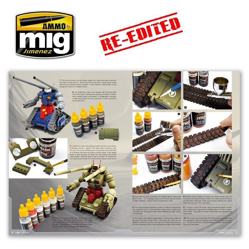 Munitions du Mig 6013 EN COMBAT – PEINTURE DE MECHAS (ANGLAIS) – imagen 7