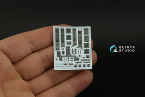 Intérieur imprimé en 3D et coloré sur papier décalcomanie Quinta Studio QD48362 AH-64D (Hasegawa) 1/48  – Bild 7