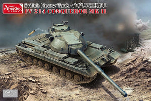 Maquette amusante de char lourd britannique FV214 Conqueror Mk.II (réf. 35A027) à l&amp;#39;échelle 1/35