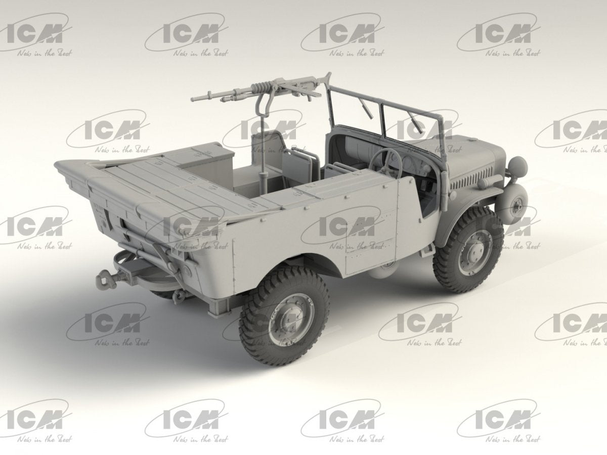 ICM 35572 Laffly V15T avec mitrailleuse Hotchkiss 1/35 – image 5