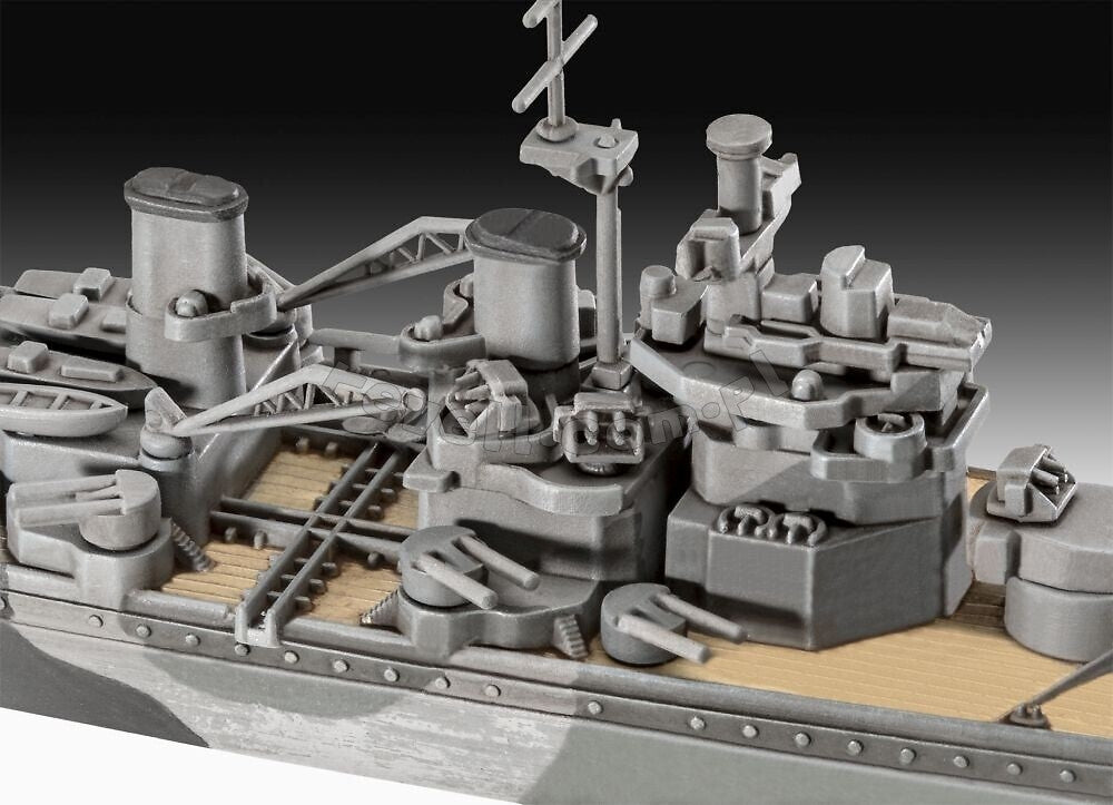 Revell 65182 Maquette du HMS Duke of York à l&amp;#39;échelle 1/1200  – image 4