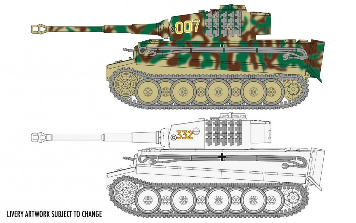 Airfix 02342 Tiger I 1/72 – zdjęcie 3
