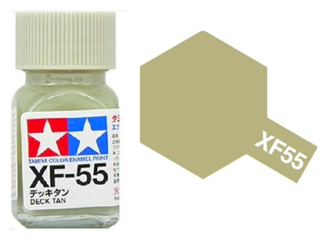 Peinture émail Tamiya XF55 Deck Tan (80355)
