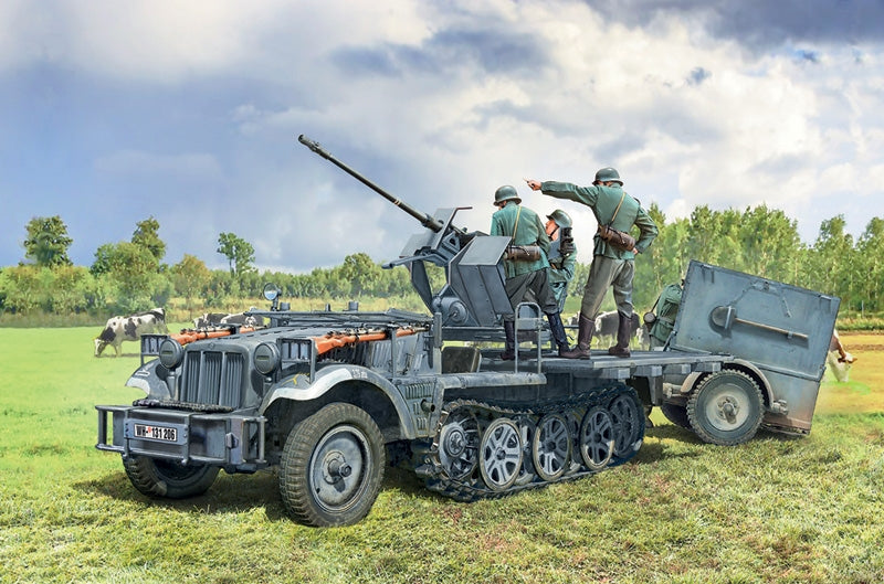 Italeri 6395 SD.KFZ.10/4 avec FLAK 30 et équipage 1/35 – image 2