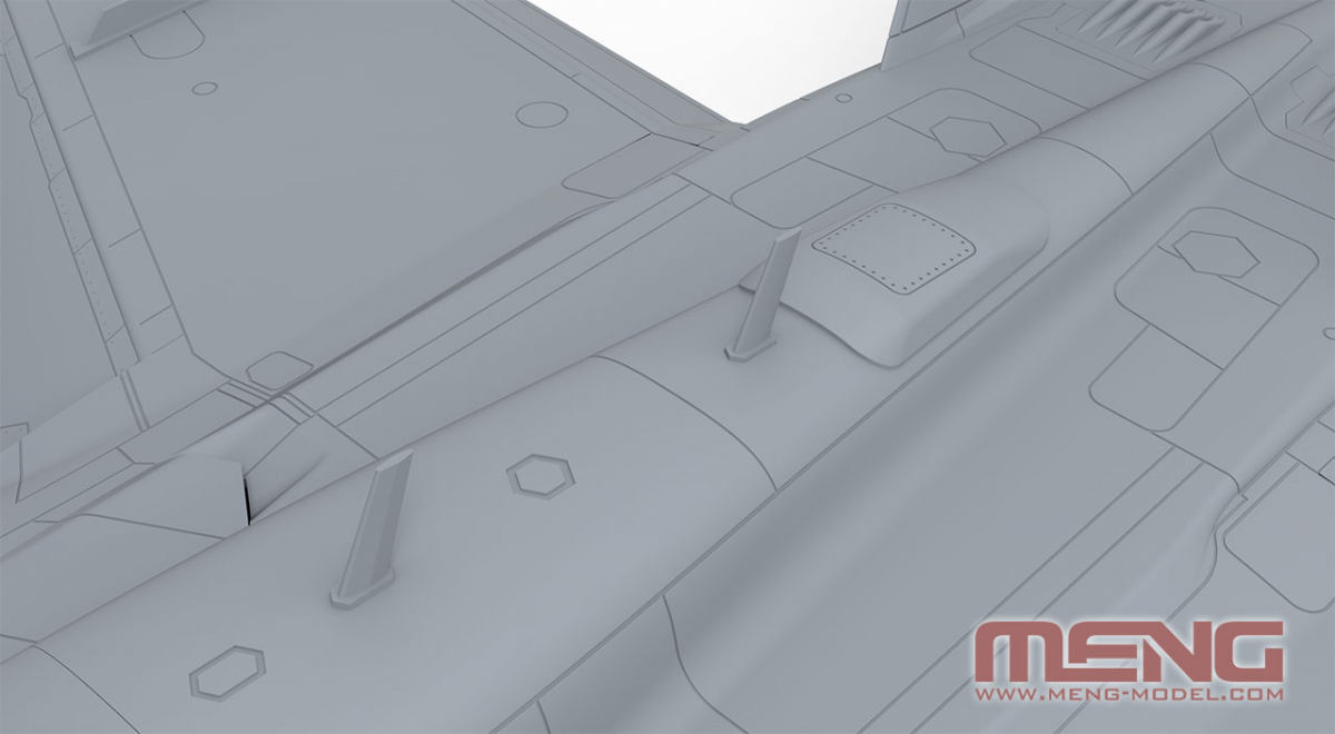 Meng LS-019 Boeing EA-18G Growler Avion d&amp;#39;attaque électronique Yellow Jackets 1/48 – image 4