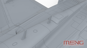 Meng LS-019 Boeing EA-18G Growler Avion d&amp;#39;attaque électronique Yellow Jackets 1/48 – image 4