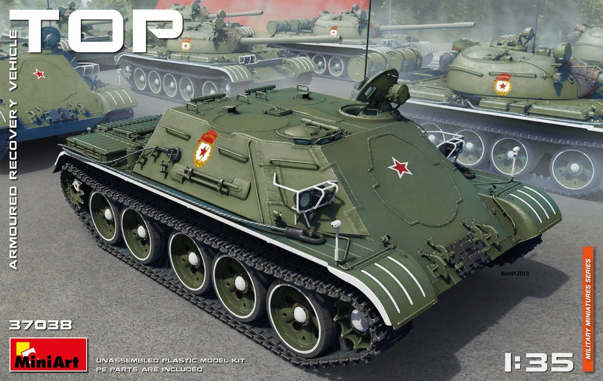 MiniArt 37038 TOP ARMORED RECOVERY VEHICLE 1/35