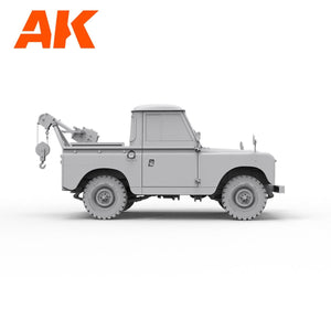 AK Interactive AK35014 LAND ROVER 88 SERIES IIA CRANE-TOW TRUCK 1/35 – zdjęcie 9
