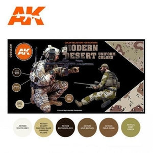 AK Interactive AK11630 MODERN DESERT UNIFORM COLORS – zdjęcie 2