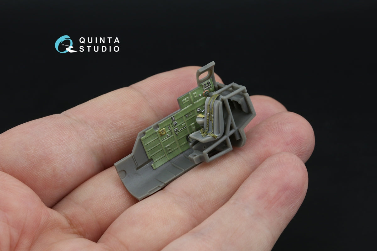 Intérieur imprimé en 3D et coloré sur papier décalcomanie Quinta Studio QD72211 Bristol Blenheim Mk.IV (Airfix) 1/72  – image 10