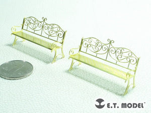 Bancs de parc ET modèle J35-018, type 2 1/35