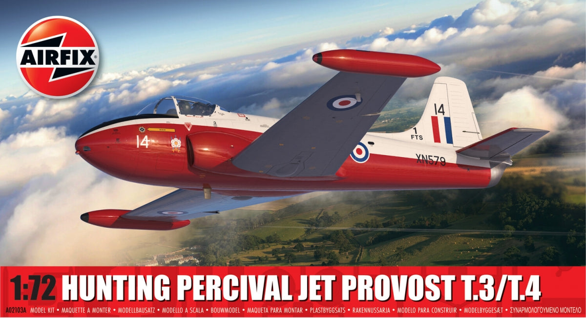 Airfix 02103A Chasse Percival Jet Provost T.3/T.4 1/72