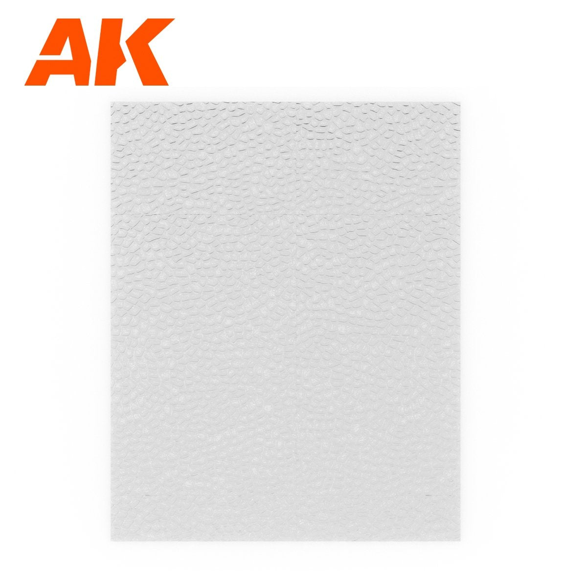 AK Interactive AK6583 FEUILLE D'EAU TRANSPARENTE EAU STAGNANTE 245 X 195MM / 9,64 X 7,68 “ – FEUILLE ACRYLIQUE TEXTURÉE – 1 UNITÉ