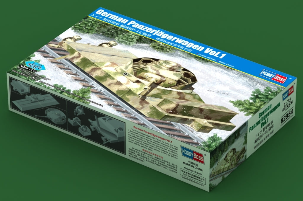 Hobby Boss 82954 Panzerjägerwagen allemand Vol.1 1/72 – image 3