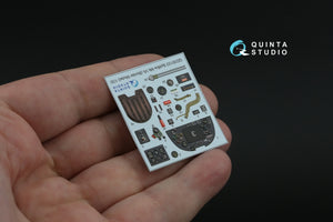 Quinta Studio QD35133 Spitfire Mk. Vb Intérieur coloré imprimé en 3D sur papier décalcomanie (modèle Border) 1/35 – Bild 6