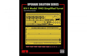 Maquette Rye Field 2036 KV-1 Modèle 1942 Tourelle simplifiée - Solution de modernisation 1/35  – image 2