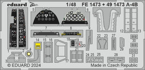 Eduard FE1473 A-4B HOBBY 2000, HASEGAWA 1/48