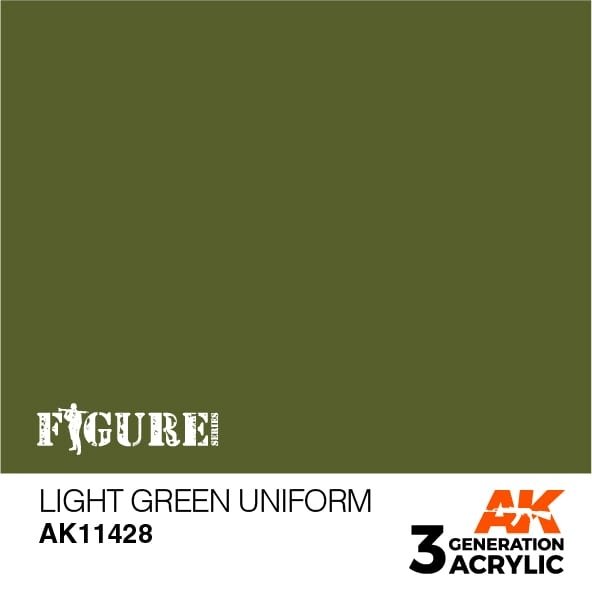 AK Interactive AK11428 Uniforme vert clair 17 ml