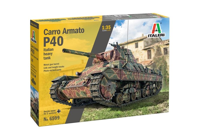 Italeri 6599 Carro Armato P40 1/35 – image 2