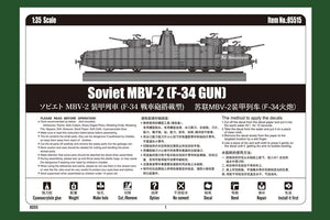 Hobby Boss 85515 MBV-2 soviétique (F-34 GUN) 1/35 – Bild 5