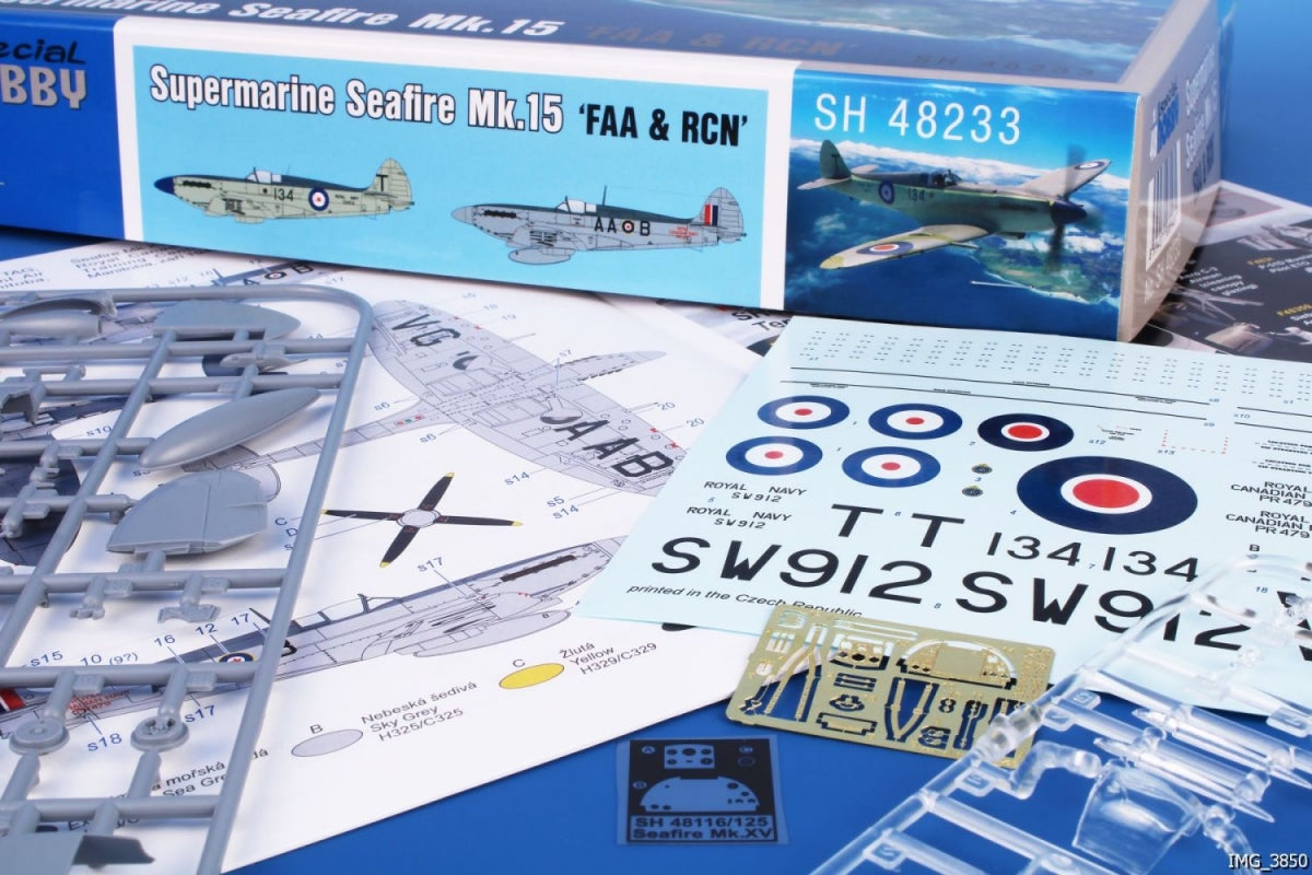 Special Hobby 48233 Supermarine Seafire Mk.15 « FAA &amp;amp; RCN » 1/48  – immagine 4