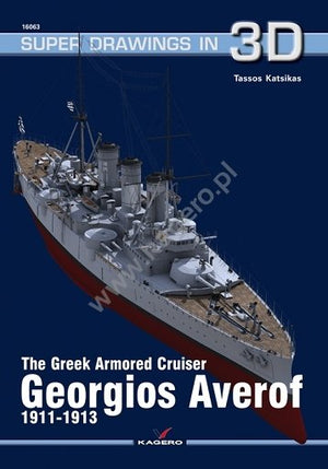 Kagero 16063 Le croiseur blindé grec Georgios Averof 1911-1913 FR
