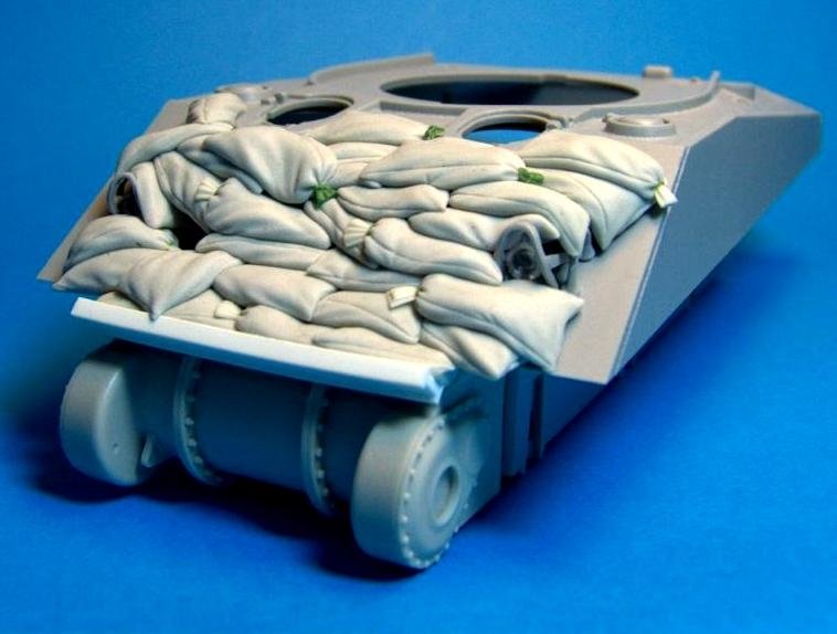 Panzer Art RE35-172 Blindage sable pour chars M4 Sherman (coque initiale) 1/35  – immagine 3
