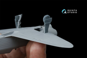 Quinta Studio QT72015 Yak-1 Housses de train de roulement (Zvezda) 1/72  – immagine 2