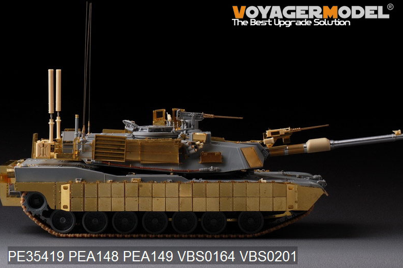Maquette Voyager PEA149, blindage à lames M1A2 TUSK de l&amp;#39;armée américaine moderne (pour DRAGON 3536), échelle 1/35 – image 2