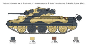 Italeri 6579 Crusader II avec infanterie de la 8e armée, échelle 1/35 – immagine 4