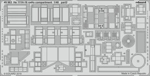 Eduard 49963 He 111H-16 compartiment radio 1/48 ICM – image 2