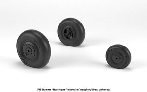 Roues Hawker Hurricane Armory Models AW48414 avec pneus lestés 1/48 – immagine 4