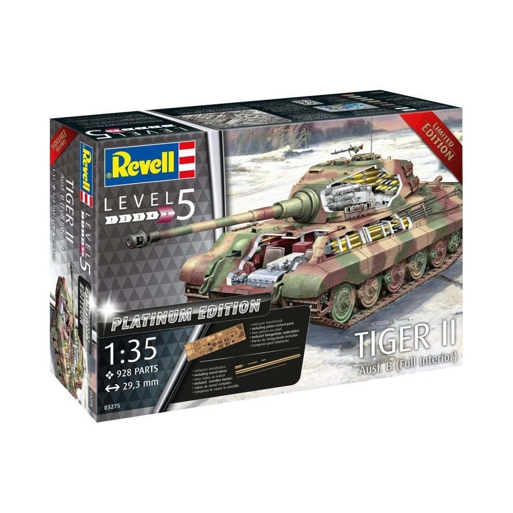 Revell 03275 Tiger II Ausf B (Intérieur complet) 1/35 