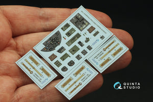 Quinta Studio QD48478 Nakajima B5N2 Kate Intérieur coloré imprimé en 3D sur papier décalcomanie (Hasegawa) 1/48 – immagine 3