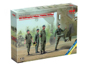 ICM 53101 Pilotes d&amp;#39;hélicoptères américains (années 1960-1970) 1/35  – immagine 2