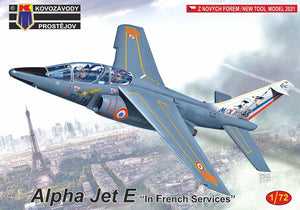 Kovozavody Prostejov KPM0264 Alpha Jet E &amp;quot;Dans les Services Français&amp;quot; 1/72