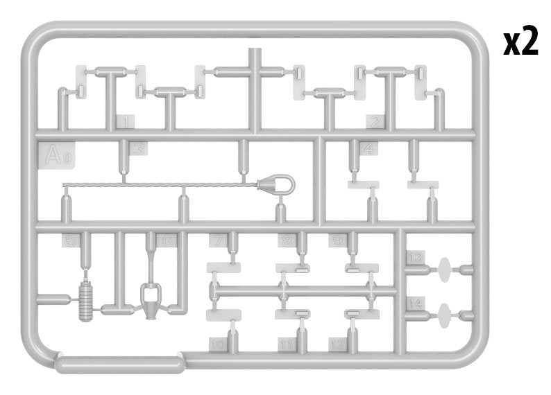 MiniArt 37045 KMT-7 ROULEAU DE MINE DE TYPE MOYEN 1/35 – image 4