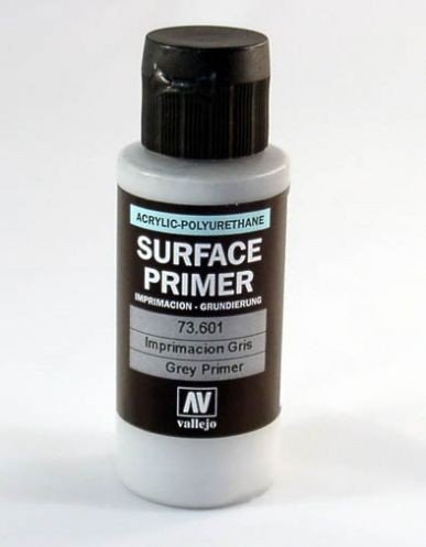 Apprêt de surface Vallejo 73601 Gris 60ml.