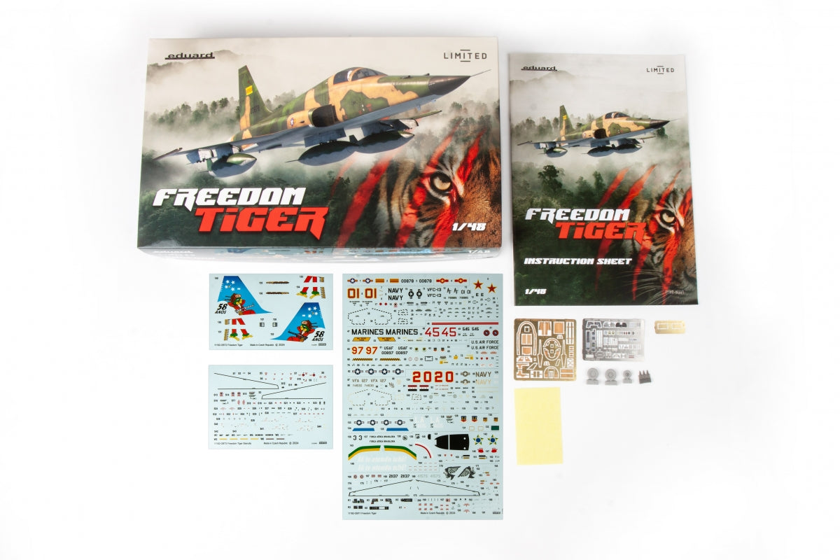 Eduard 11182 Freedom Tiger F-5E Tiger II, Édition Limitée 1/48 – image 3