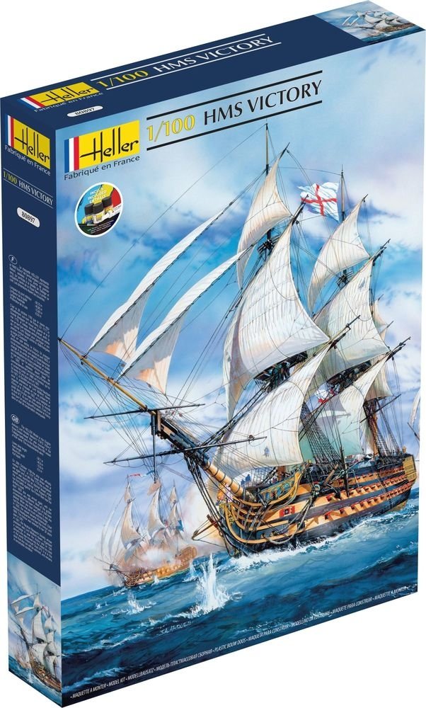 Heller 58897 HMS Victory - Kit de démarrage 1/100
