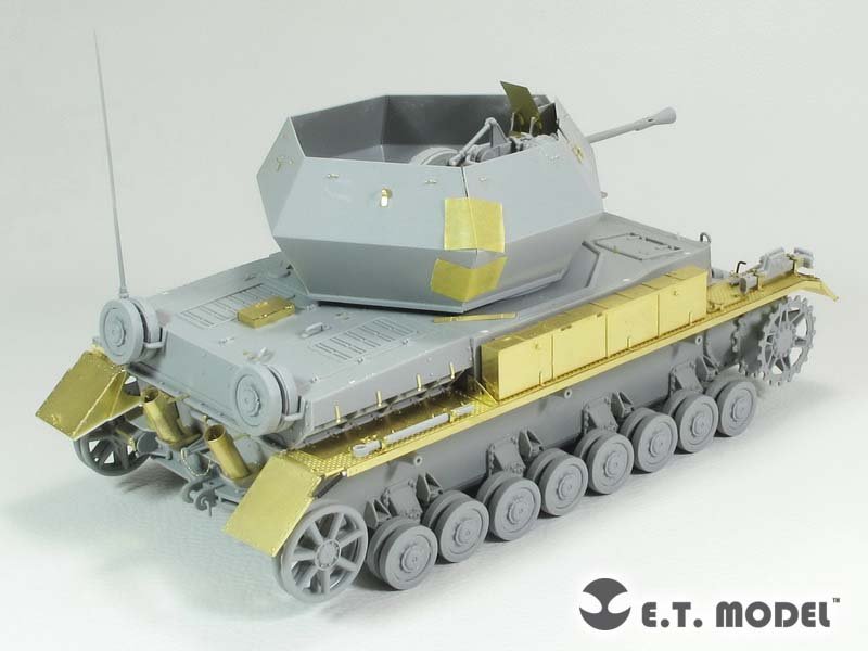 ET Modèle E35-171 Flakpanzer IV allemand de la Seconde Guerre mondiale « Ostwind » (Pour DRAGON 6550) (1/35) – immagine 7