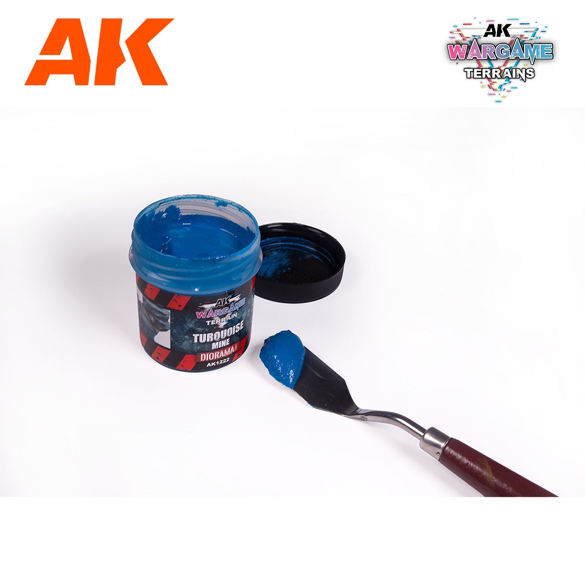 AK Interactive AK1222 TURQUOISE MINE – WARGAME TERRAINS 100ML