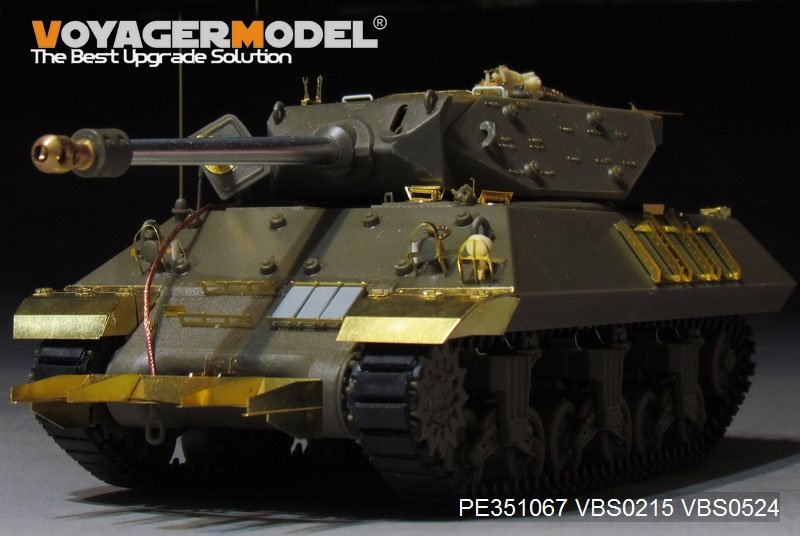 Maquette Voyager PE351067 Chasseur de chars américain M10 IIC Achilles (version de base) pour AFV CLUB, échelle 1/35  – immagine 2