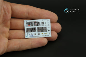 Intérieur imprimé en 3D et coloré sur papier décalcomanie Quinta Studio QDS-48286 UH-1C (HobbyBoss) (Petite version) 1/48 – image 4