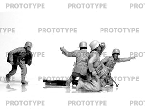 ICM 35715 Mortier allemand GrW 34 de la Seconde Guerre mondiale avec équipage (mortier et 4 figurines) 1/35 – image 3