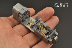 Intérieur imprimé en 3D et coloré sur papier décalcomanie Quinta Studio QD48229 He 219 (Tamiya) 1/48 – image 7