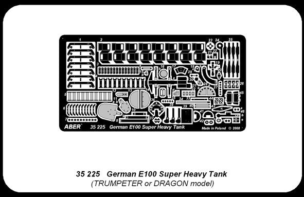 Aber 35225 Char super lourd allemand E100 (1/35) – Bild 5