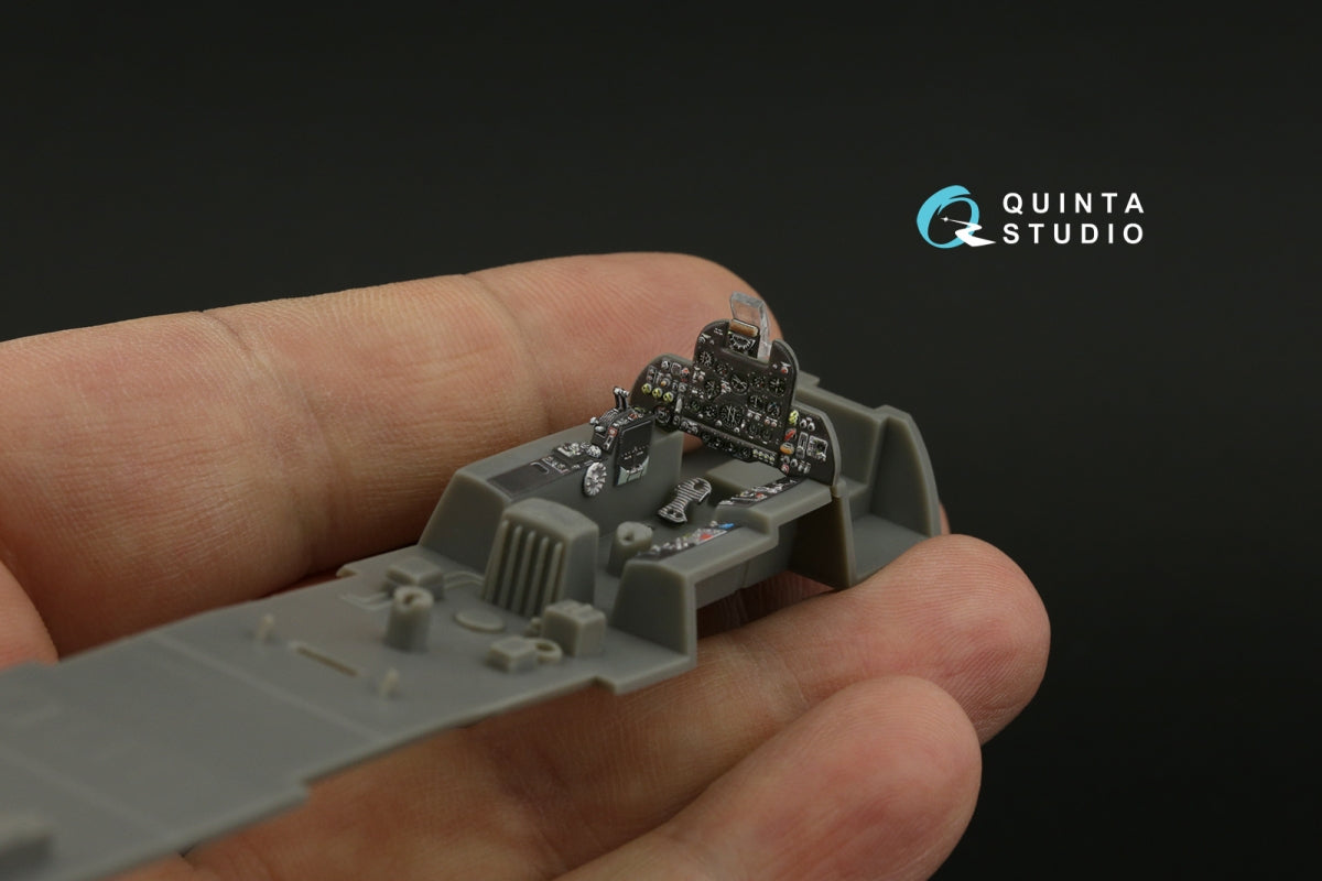 Quinta Studio QDS-48444 Fairey Gannet AS.1_AS.4 Intérieur coloré imprimé en 3D sur papier décalcomanie (Airfix) (Petite version) 1/48 – image 4